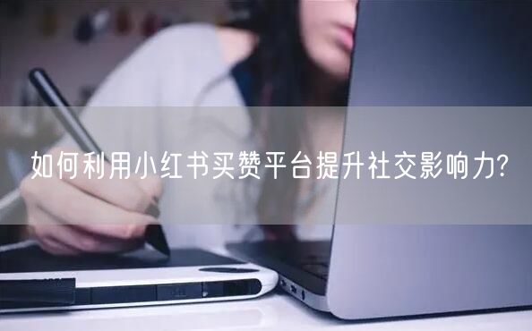 如何利用小红书买赞平台提升社交影响力?