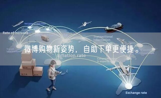 微博购物新姿势，自助下单更便捷。